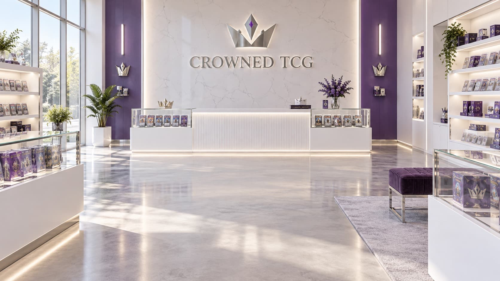 Inside the Crowned TCG Pokémon card store