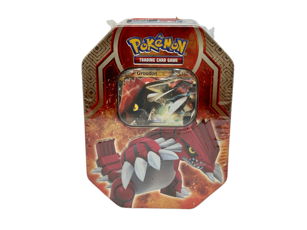 2015 Hoenn Groudon EX Tin