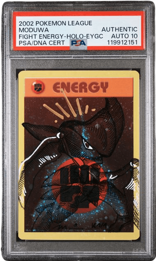 PSA AUTO 10 MODUWA KABUTOPS FIGHTING ENERGY-HOLO