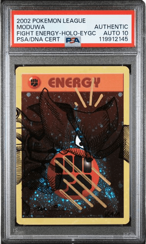 PSA AUTO 10 MODUWA KABUTOPS FIGHTING ENERGY-HOLO