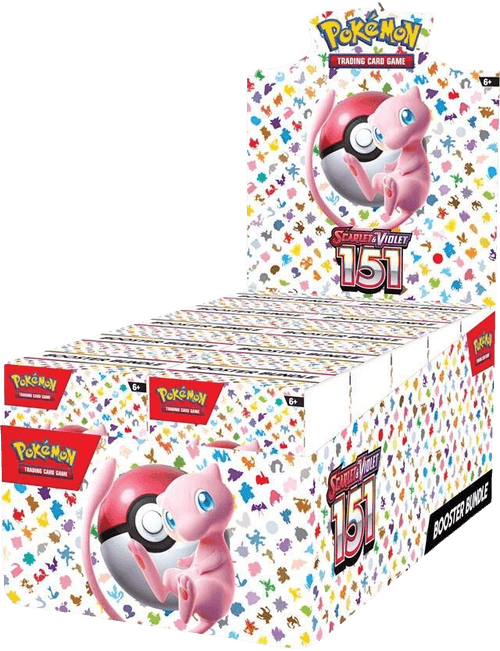 Display of 10 151 Booster Bundle