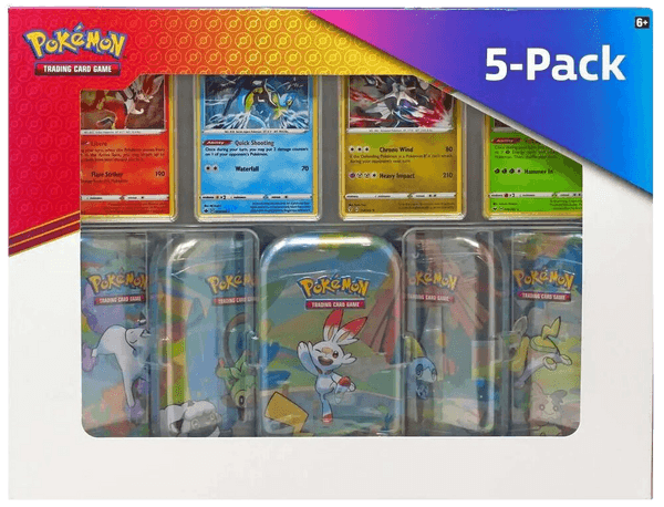 Galar pals Mini Tins 5-pack