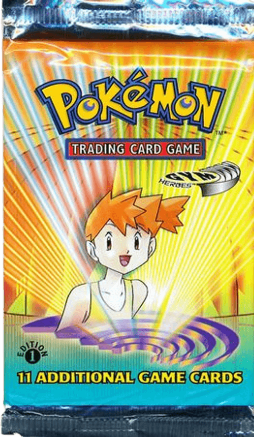 Gym Heroes 1st Edition Booster Pack