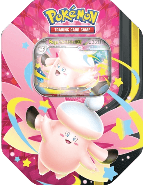 Mega Clefable EX Tin