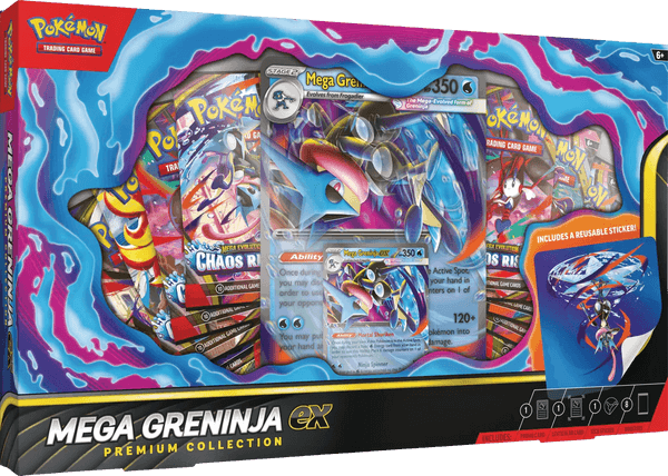 Mega Greninja EX Premium Collection Box