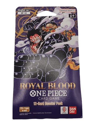 One Piece OP-10 Royal Blood Sleeved Booster Pack