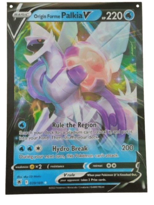 Palkia/Dialga Lenticular 3D Poster