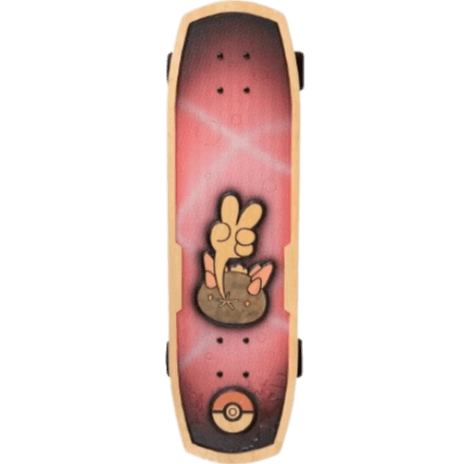 Pyukumuku Skateboard - Pokémon Center × Bear Walker