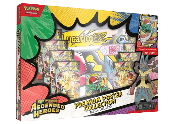 Premium Poster Mega Lucario Ascended Heroes