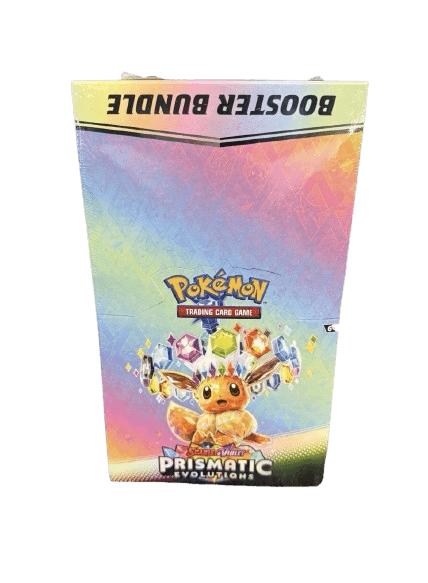 Prismatic Evolutions Booster Bundle Display