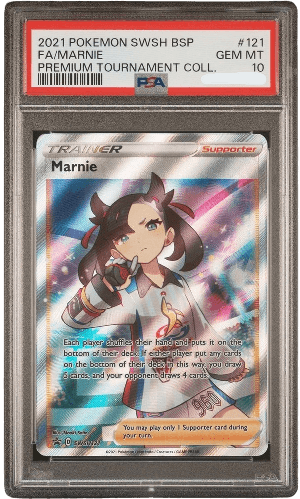 PSA 10 FA MARNIE PREMIUM TOURNAMENT COLLECTION