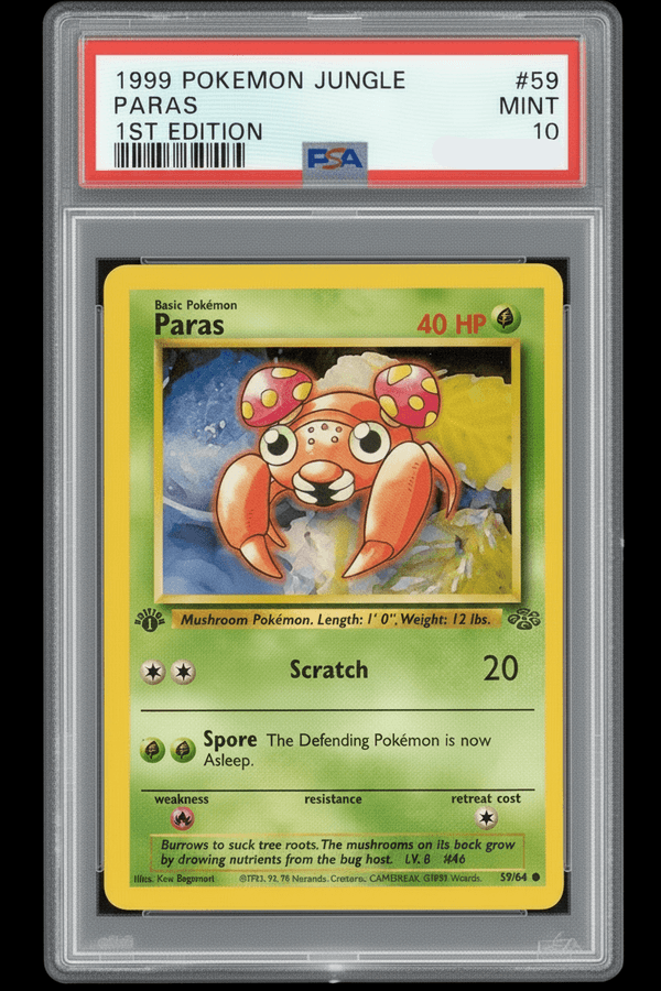 PSA 10 PARAS 1ST EDITION JUNGLE 1999