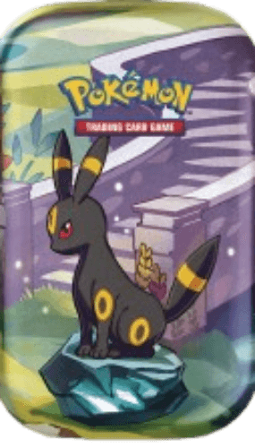 Prismatic Evolutions Mini Tin