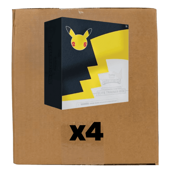 Sealed Case 25th Celebrations PC ETB