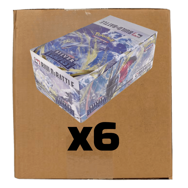 Sealed Case Display of 10 Silver Tempest Build & Battle - SWSH12