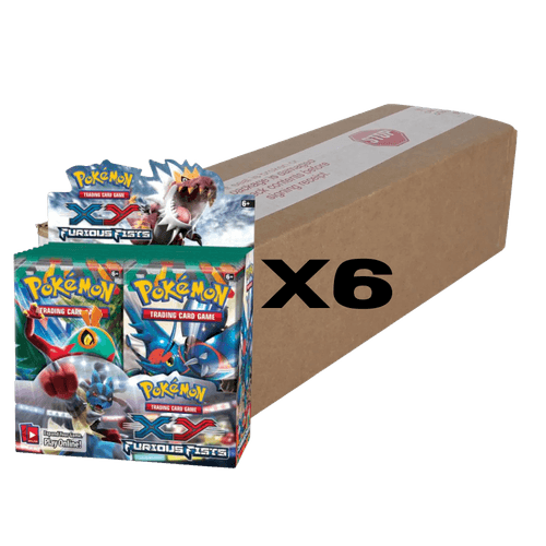Sealed Case Furious Fists Booster Box - XY3