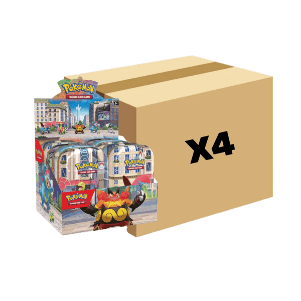 Sealed Case Lumiose City Mini Tins Display *NO LABEL