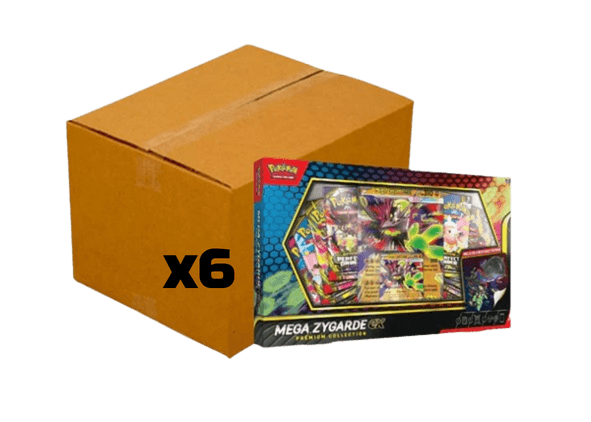 Sealed Case Mega Zygarde EX Premium Collection