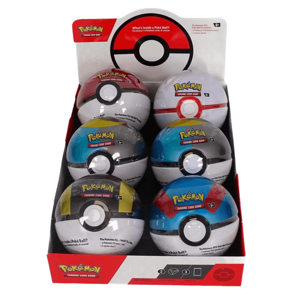 Sealed Case Pokeball Tins Q4 2024 Reprint Edition