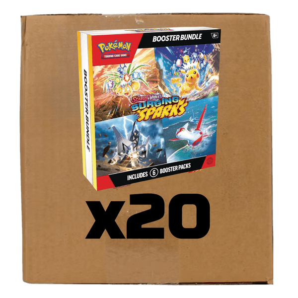 Sealed Case Surging Sparks Booster Bundle - SV08