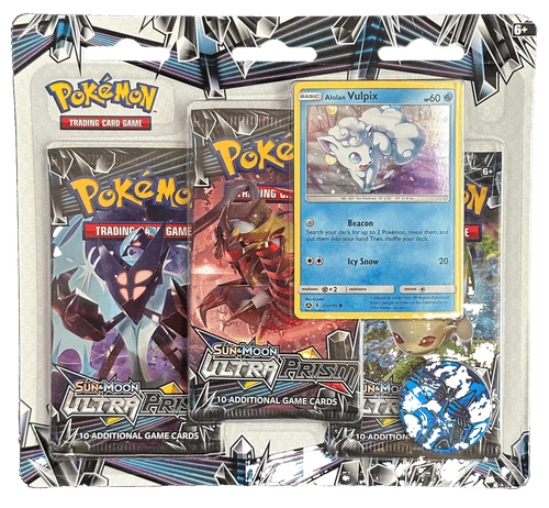 Ultra Prism 3-pack Blister w/ Alolan Vulpix
