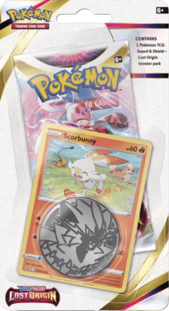 Lost Origin Checklane Blister w/ Scorbunny Promo
