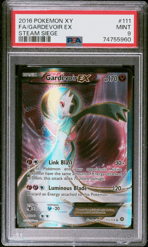 PSA 9 FA/GARDEVOIR EX STEAM SIEGE