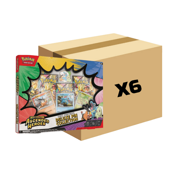 Sealed Case Ascended Heroes Deluxe Pin Collection Boxes